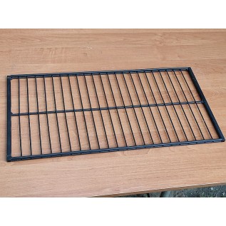 Полиця з проволоки, гардеробна 1000х300мм (чорна)